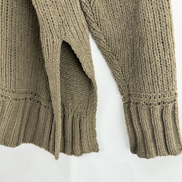 Aerie Olive Green Soft Cozy Turtleneck Sweater Size XS slightly oversized - Picture 6 of 16